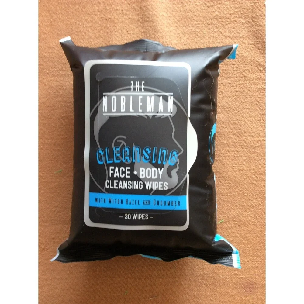 Nobleman Cleansing Wipes for Face and Body B4
